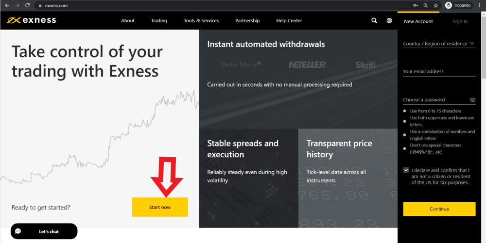 Exness Demo Account: Guide to open trading accounts